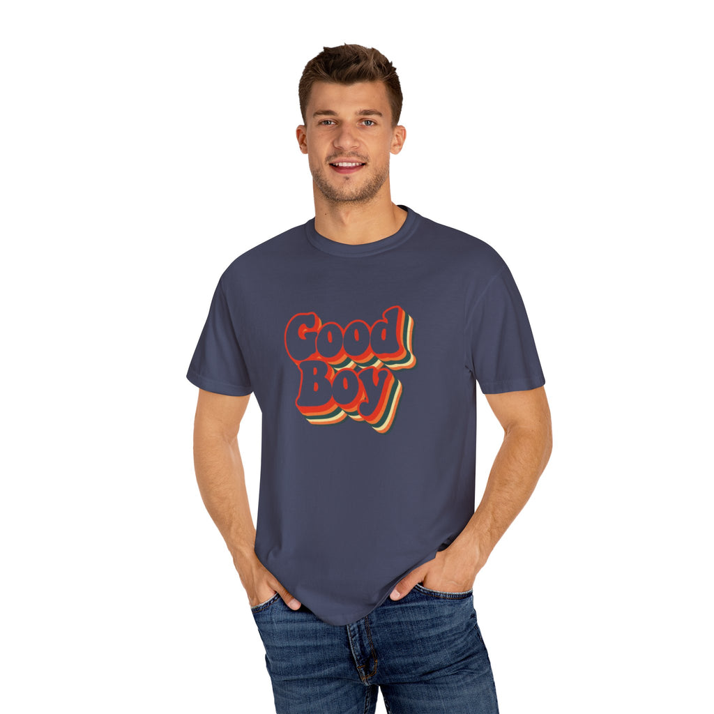 'Good Boy' 70s cutout Mens T-shirt