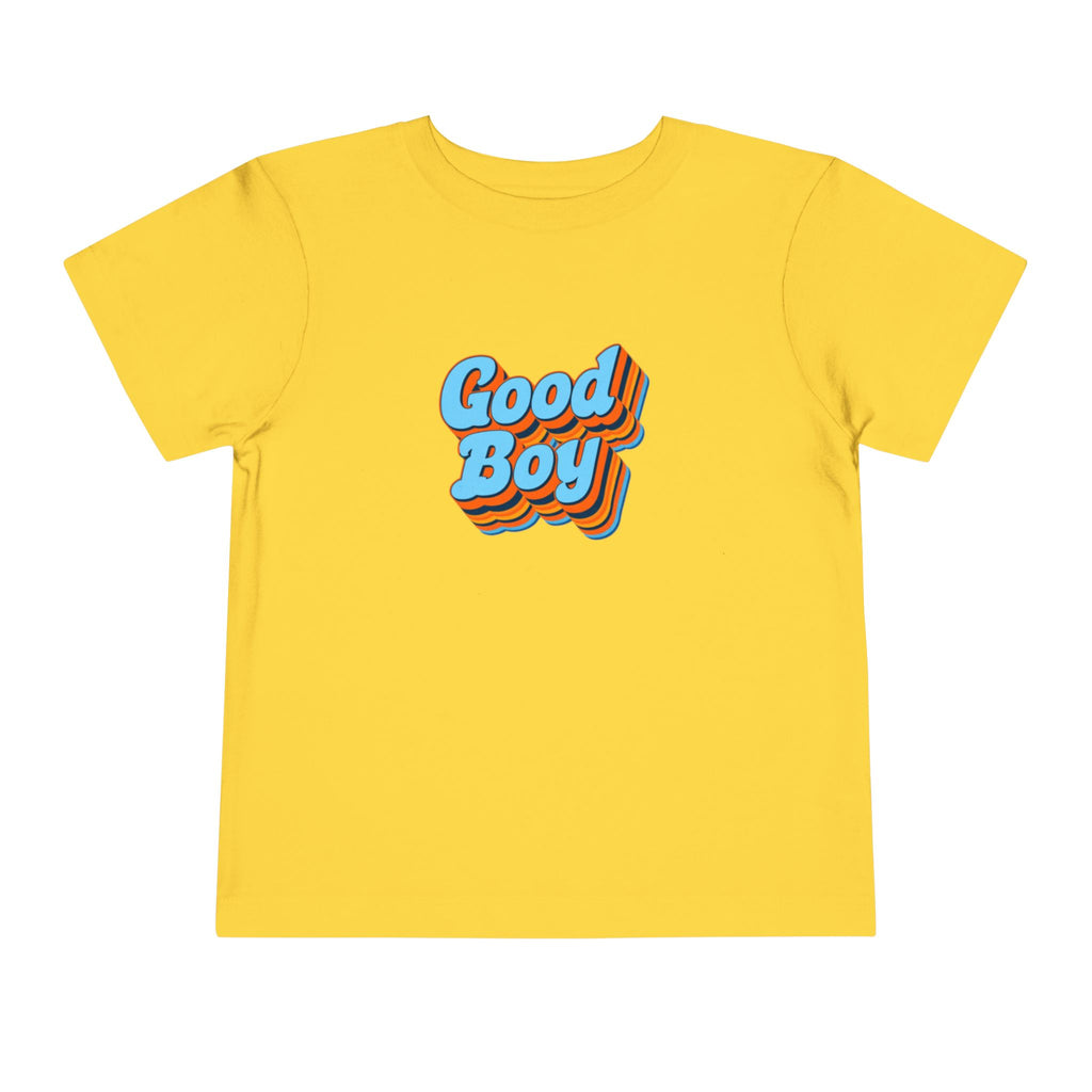'Good Boy' Blue Vibrations Toddler T-shirt
