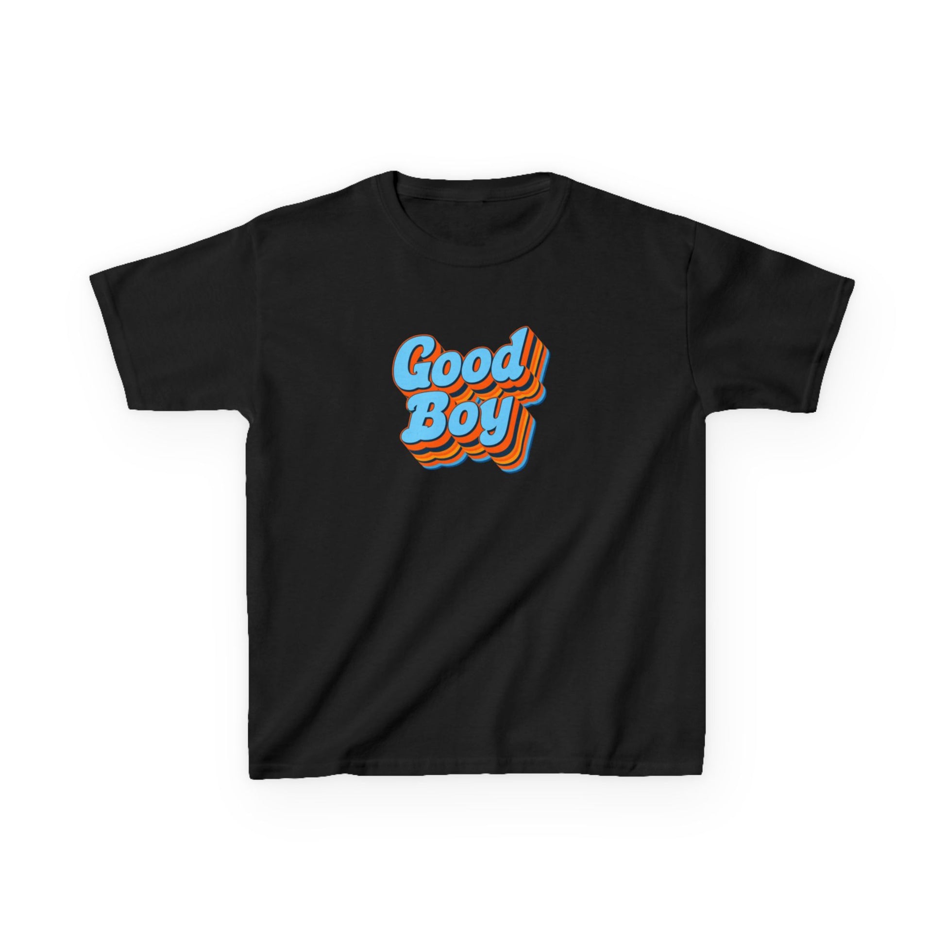 'Good Boy' Blue Vibrations Kids Heavy Cotton T-Shirt