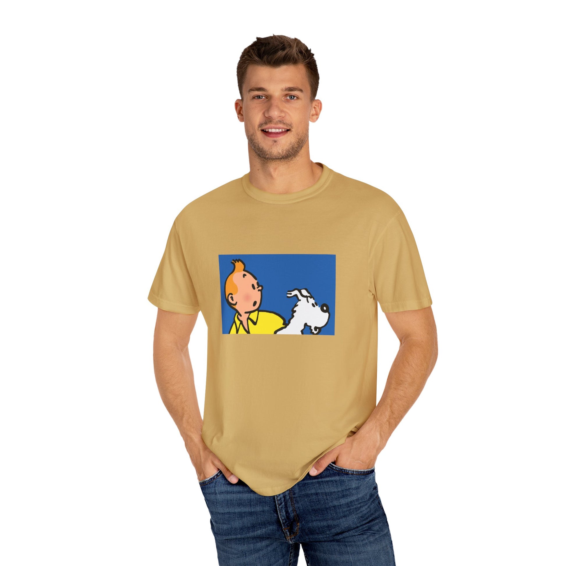 Tin Tin and Snowy! Mens T-shirt