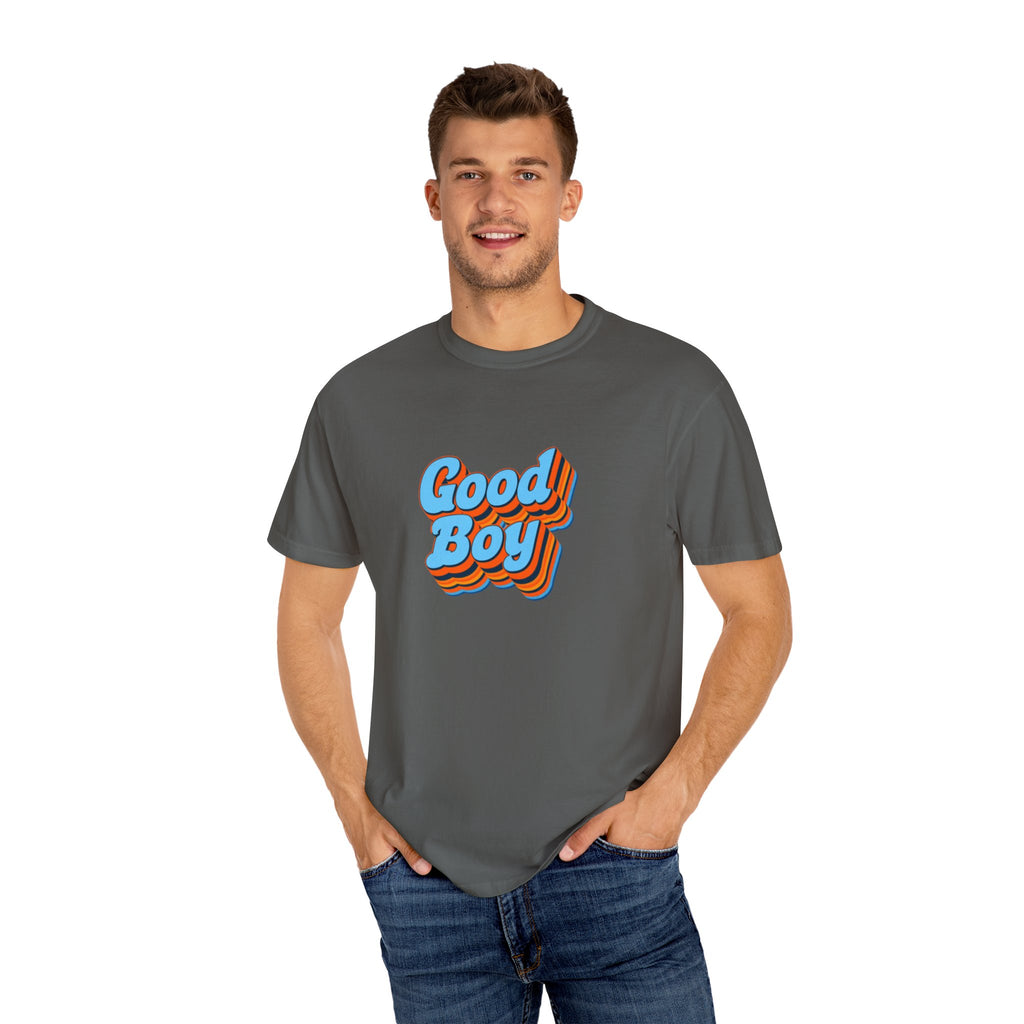 'Good Boy' Blue Vibrations Mens T-shirt