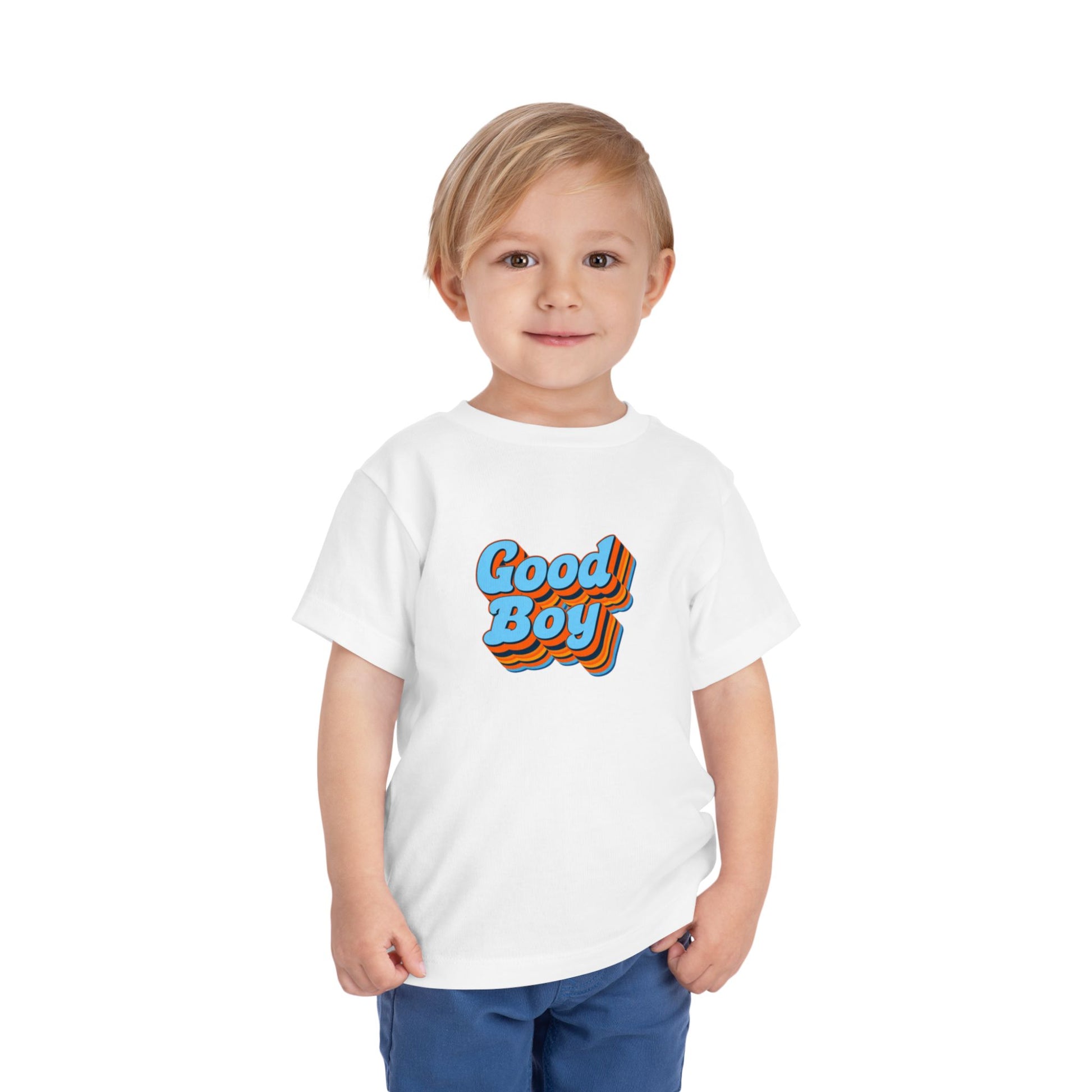 'Good Boy' Blue Vibrations Toddler T-shirt
