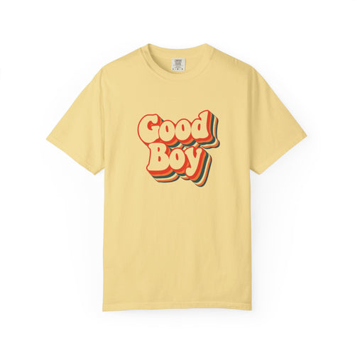'Good Boy' 70s cutout Mens T-shirt