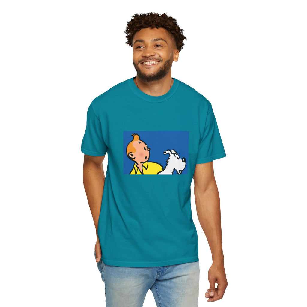 Tin Tin and Snowy! Mens T-shirt